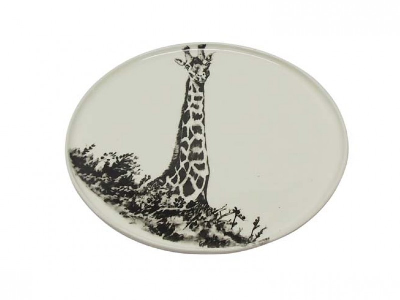 Ceramic Giraffe Plate Ceramic Giraffe Plate